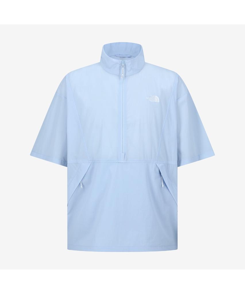 Noseupeiseu Nt7Ks18L Cool Vent Short Sleeve Anorak Baby Blue