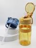 WATER BOTTLE JUICE TRITAN BPA FREE 600ml MIX COLOR 22 CM