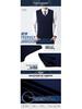 Men's V-Neck Plus Size Wool Vest - Casual Autumn/Winter Knitted Pullover, Sleeveless Sweater for Middle-Aged and Young