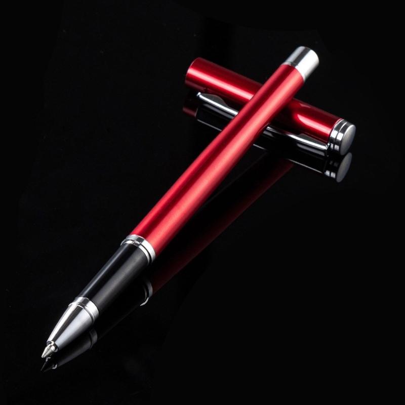 6Pcs Metal Ballpoint Pen with Pen Clip Office Writing Pen Smooth to Write Quick Drying Guest Sign In Pen for Office