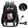 Animation Seven Deadly Sins Backpack Casual Backpack Student School Bag Men'S And Women'S Printed Computer Bag Travel Bag