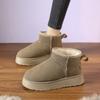New Classic Thickened Fluff Women's Snow Boots Comfortable Warm Ankle Boots Women Winter Ladies Shoes Chunky Botas Mujer