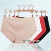 Womens Solid Color Soft Panties Breathable Briefs