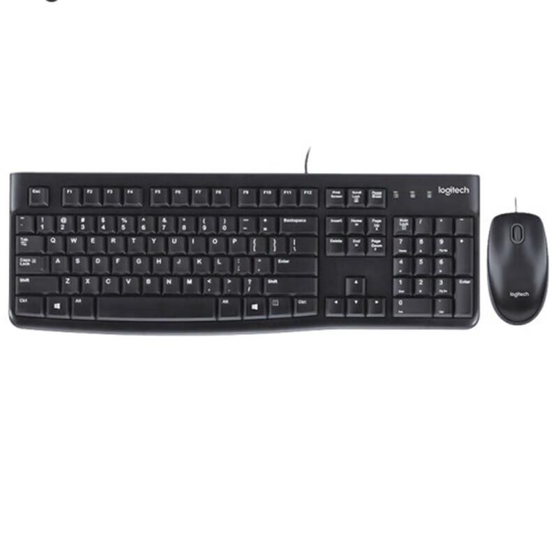 

Logitech MK120 Wired Keyboard and Mouse Combo