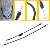 Rear Left Cargo Door Latch Release Cables for Ford E150 E250 E350 E450 1992-2009
