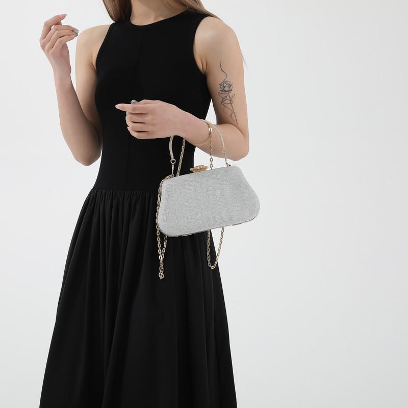 2024 New Spring Beautiful Casual Fashion Evening Bag Women's Bag Chain Handbag