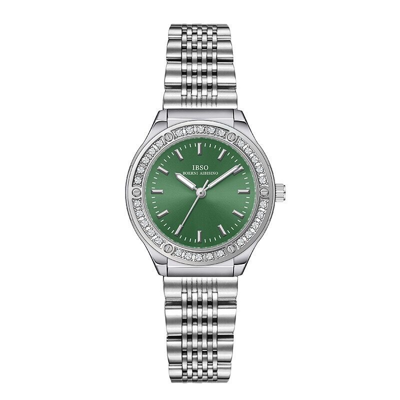6638 Watch Women'S Diamond-Encrusted Waterproof Steel Belt Women'S Watch High Value
