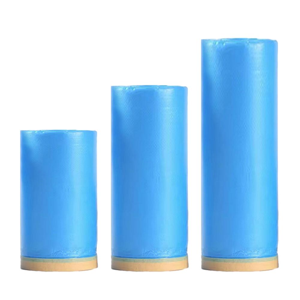 Car Repair Spray Paint Maskin Film Automotive Painters Tape Plastic Drop Cloth Sheeting No Residue for Painting