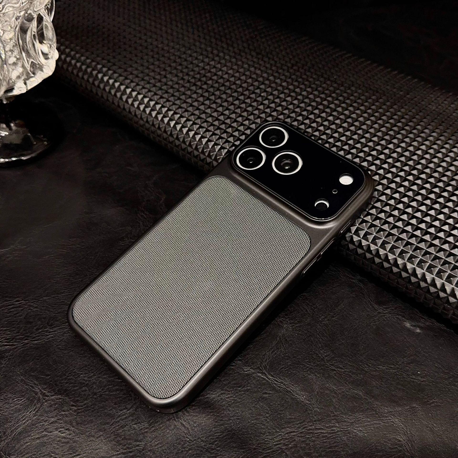 Apple 17 Air Phone Military-Grade Drop-Proof Protective Case for 17 Pro Max with Advanced Fabric Shell 12 Pro