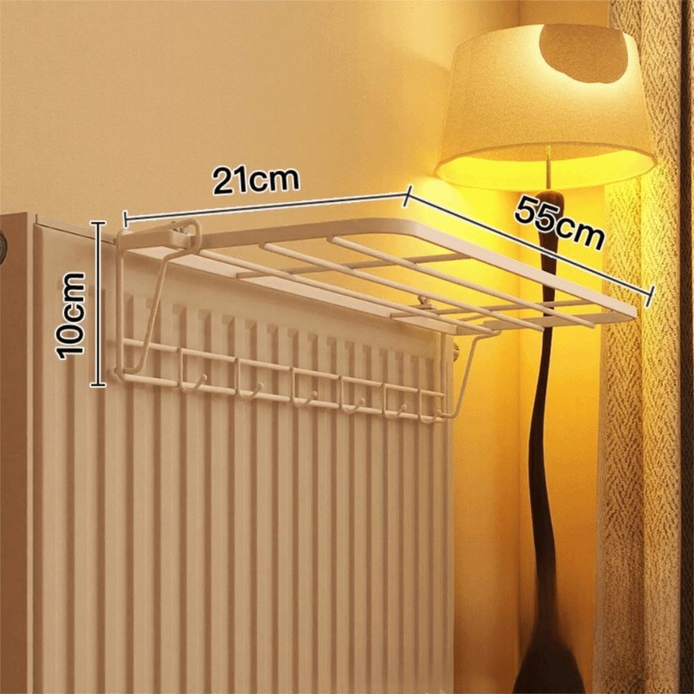High Quality Convenient Cloth Hanger Foldable Durable Clothes Drying Shelves Drying Rack for Heating Radiator