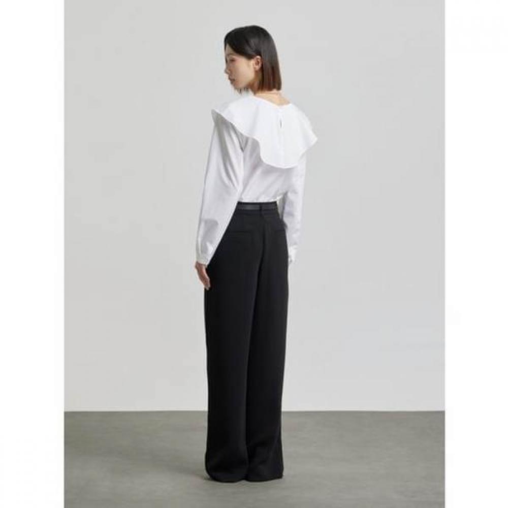 Cc Collect Set Up Pleated Wide Slacks C263msa201