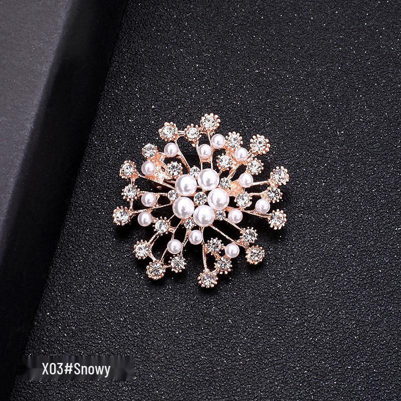 Elegant Peony Brooch: High-End Chinese Style Corsage Pin