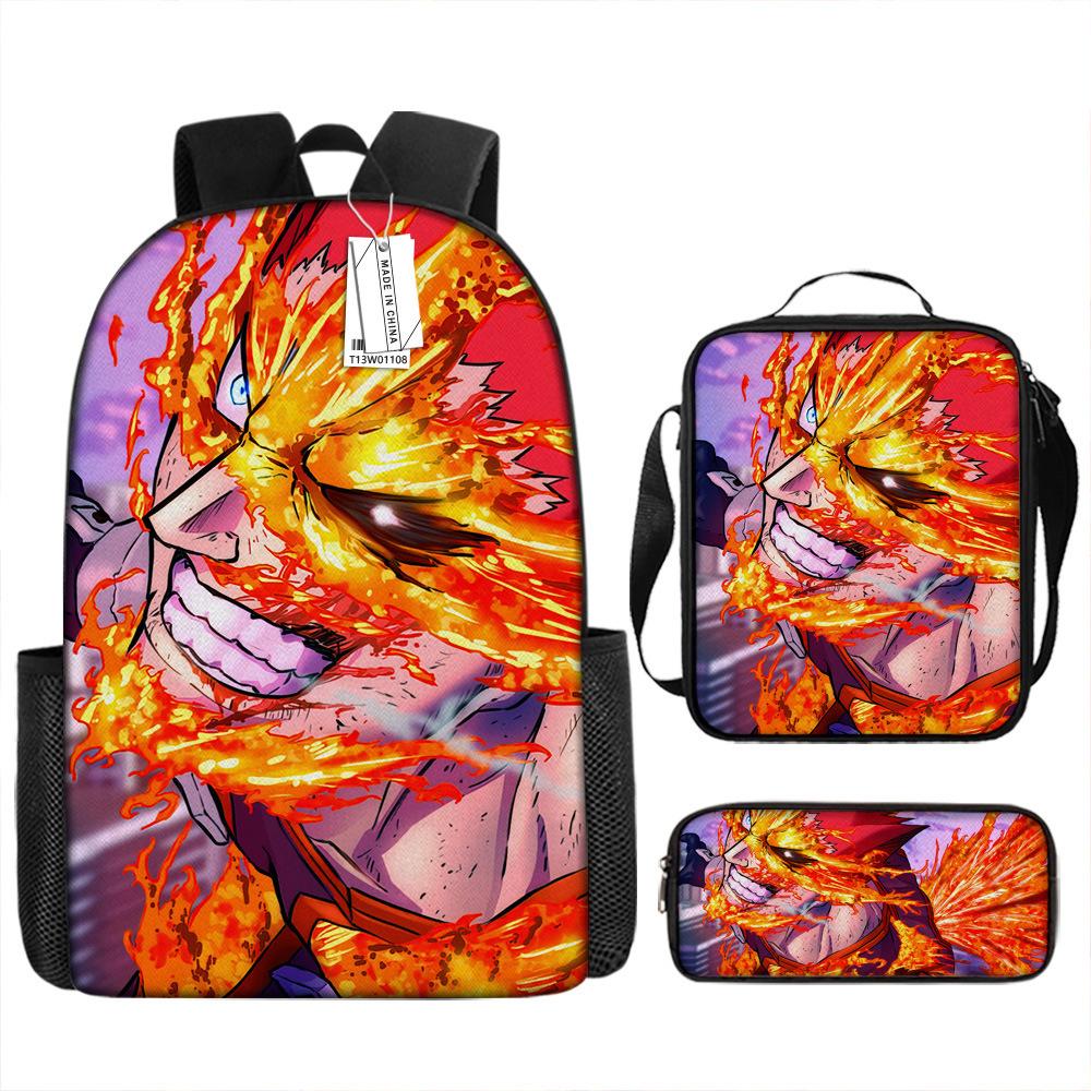 My Hero Academia MyHeroAcademia Student School Bag Burden Reduction Spine Protection Backpack Backpack Lightweight Spine Protection