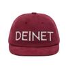 DEINET ZIGZAG LOGO MINI BAR DETAIL Cap IN BURGUNDY