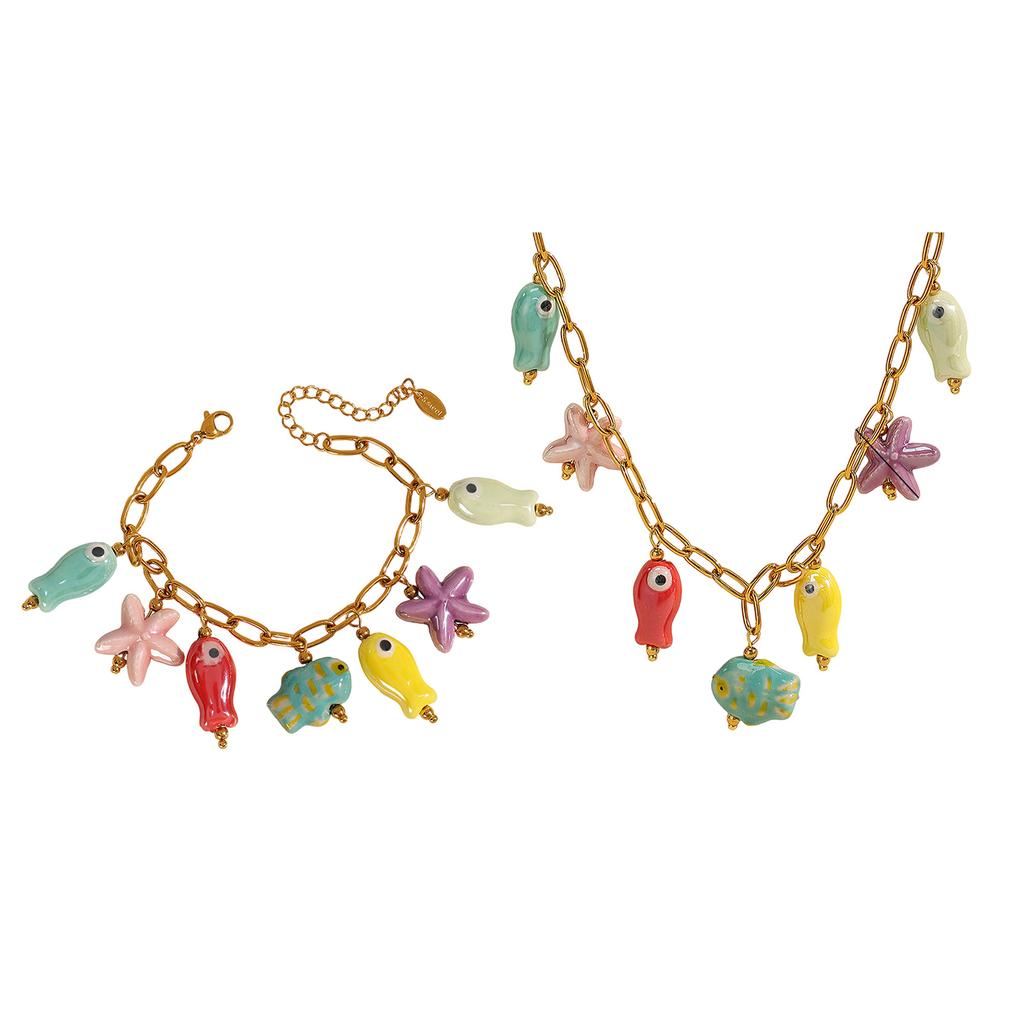 Sturdy Ceramic Bead Bracelet with Long Time Use for Fashionable Women Adding Charm To Any Occasion Stylish Outfits