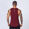 Workout Singlets Gym Clothing Bodybuilding Mesh Fitness Mens Tank Top Vest Muscle Sleeveless Sportswear Undershirt Stringer