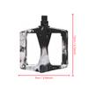Universal Bike Pedals with Rolling Bearings Lightweight Large Platform Pedals for All Bicycles 6