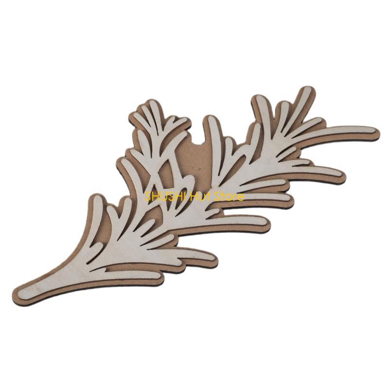 

Flower Stamp Decorative Stamp Wood Plant Stamp Art Craft Stamp Scrapbooking Supplies for Craft D57B