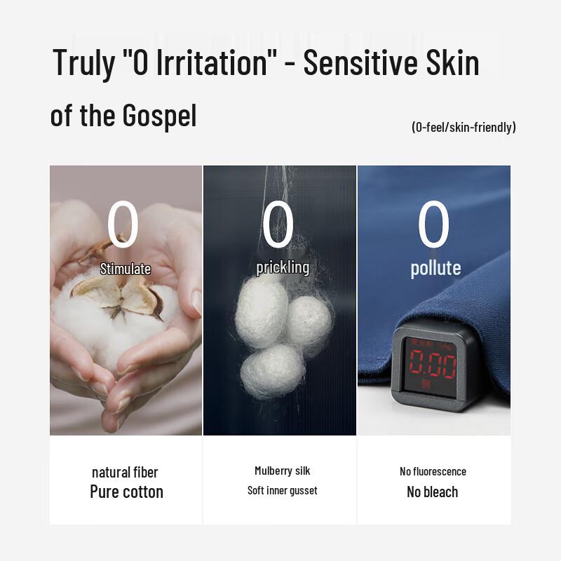 MaoRen Men's Antibacterial Cotton Boxer Briefs (3-Pack)