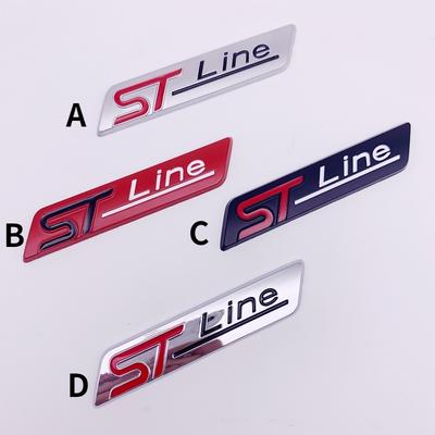 יחידה אחת סמל מתכת תלת ממדי STline מדבקת מדבקה למכונית עבור פורד פוקוס ST מונדיאו