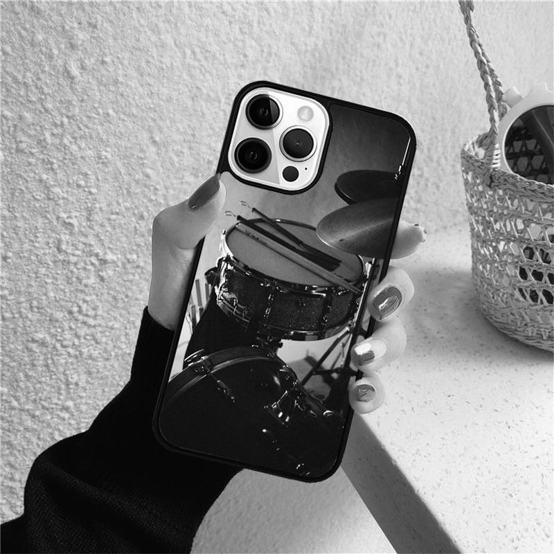 Drum Drummer Phone Case for iPhone 17 Air 16 15 14 12 13 PLUS 11 PRO MAX Back Cover Fundas Shell