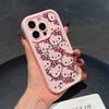 Pink Cartoon Hello Kitty Phone Case For Iphone 17 16 Pro Max 17 Air 16e 15 14 13 12 11 Pro Max  14 15 16 Plus INS Silicone Cover