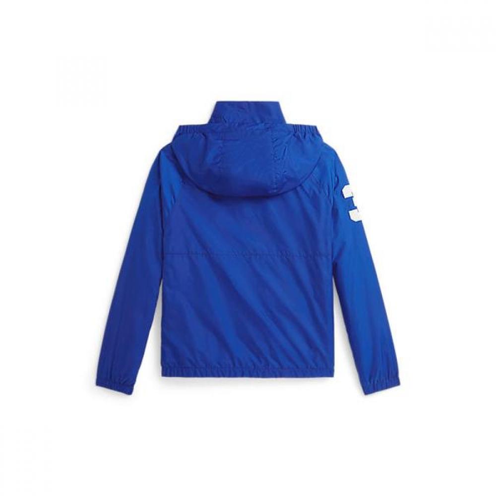 Polo Ralph Lauren Boys 8 18 Big Pony Packable Hoodie Jacket