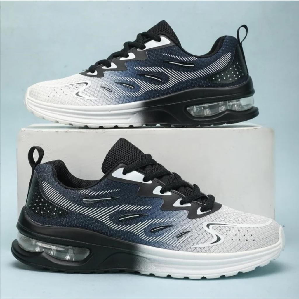 Neue Sneaker Damen Laufschuhe Damenmode Luftpolster Mesh Atmungsaktiv Tennis Sportschuhe