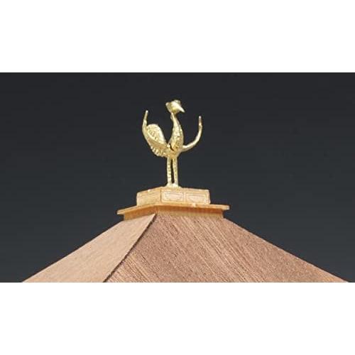 Woody Joe 1/75 Jisho-ji Temple Ginkakuji Wooden Model Assembly Kit, Molded Color