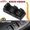NEVOSA 93570-H8000 For Kia Stonic 2018- Rio Front Left Driver Electric Power Window Control Switch Glass Button 93570H8000