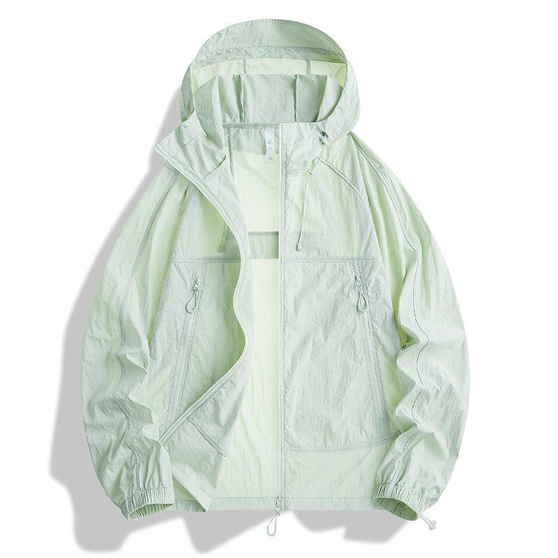 UPF 50+ Ice Silk Sun Protection Clothing, 99% UV Block, Lightweight & Breathable, Available in 10 Colors. S