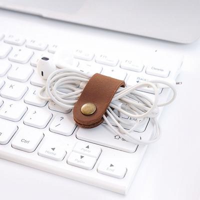 Charger Cable Protector Leather Cable Winder Mini Cord Organizer Cord Organizer Cable Management Data Line