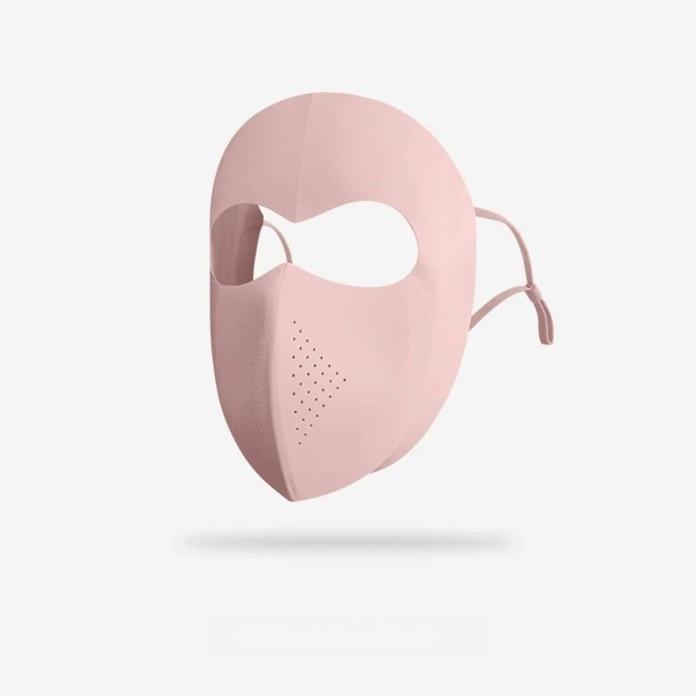 Elegant Sun-protection Mask Nylon Ice Silk Drinking Mask  Outdoor Activities