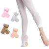 Women Girls Solid Color Transition Ballet Tights Ultra-Soft Comfortable Opaque Convertible Dance Tights Pantyhose Stocki