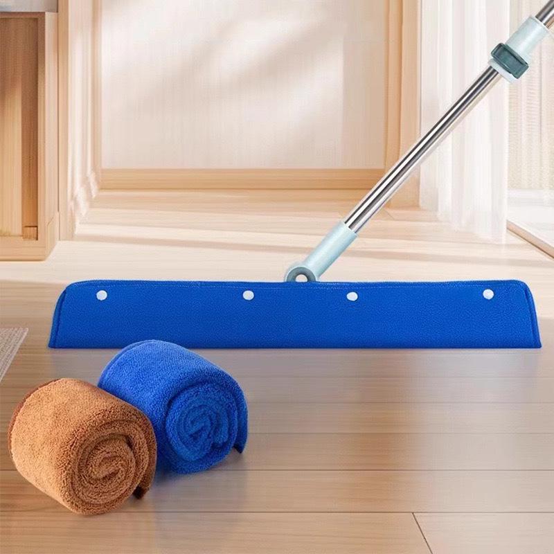 Rodo Vassoura Mágica: Capa de Mop em Fleece de Coral com Absorção de Água Suave e Forte