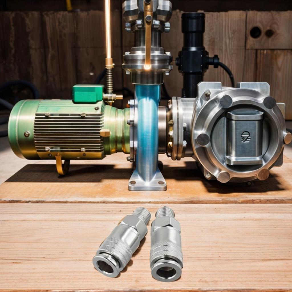 2pcs Pneumatic Fitting 53mm Accessories EU Standard