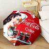 Christmas Gift Halloween Theme Bear Truck Coca Cola umbrella is suitable for all seasons, including home travel and outdoor activities Y3
