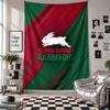 South Sydney Rabbitohs Wall Tapestry Home Decor Wall Hanging Cloth for Bedroom Living Room Background