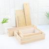 2.5/5L Square Rectangle Soap Making Mold Wooden Box Silicone Liner DIY 8KG Soap Mold With Wooden Box 8000ml Wood Soap Mould