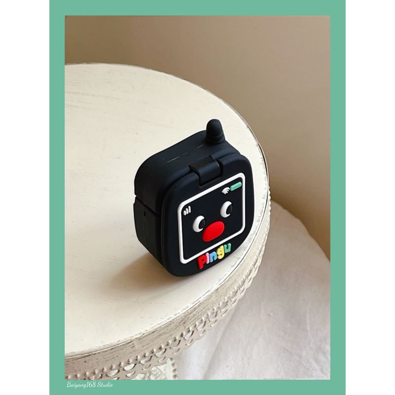 

Чехол Защитный чехол для гарнитуры Apple Airpodspro2 Беспроводные Bluetooth наушники Рукава Чехол для iPod Второе и третье поколение Чехол для наушников AirPods Apple AirPods 4 Flip Big Brother Penguin