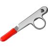 Newness Thread Snips, Sewing Snips with Protective Plastic Sleeve, Mini Small Snippers Shears Trimming Nipper Clipper for Variety of Material,