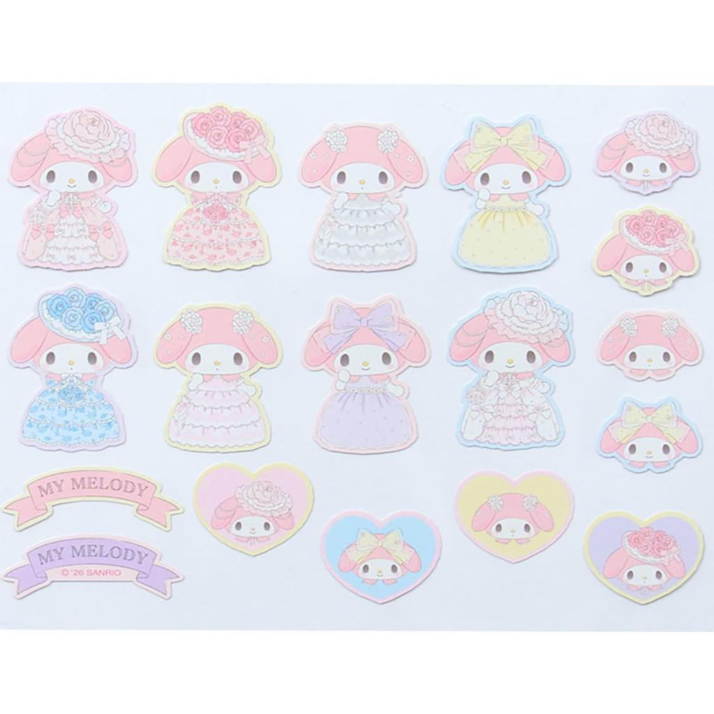 Sanrio Sticker Set My My Melody 684511 (Lady Melody)