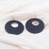 Bohemian Hohl Große Runde Hängende Ohrringe für Damen Geometrie Holz Ohrhänger Hochzeitsparty Trendiger Vintage Haken Schmuck Geschenk