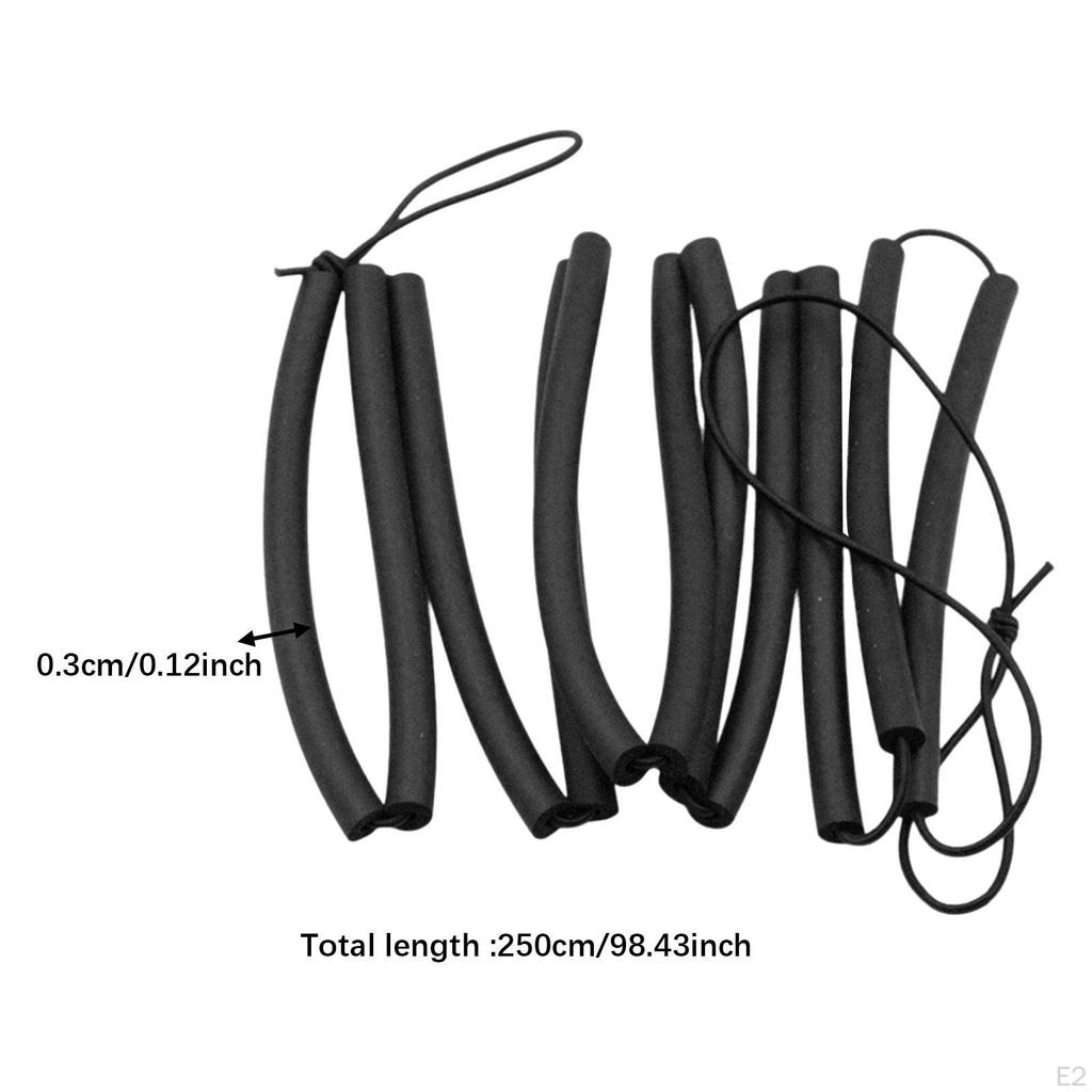High Jump Elastic Band Gymnastics Bar 250cm Length Portable Cord Crossbar Training Equipment for