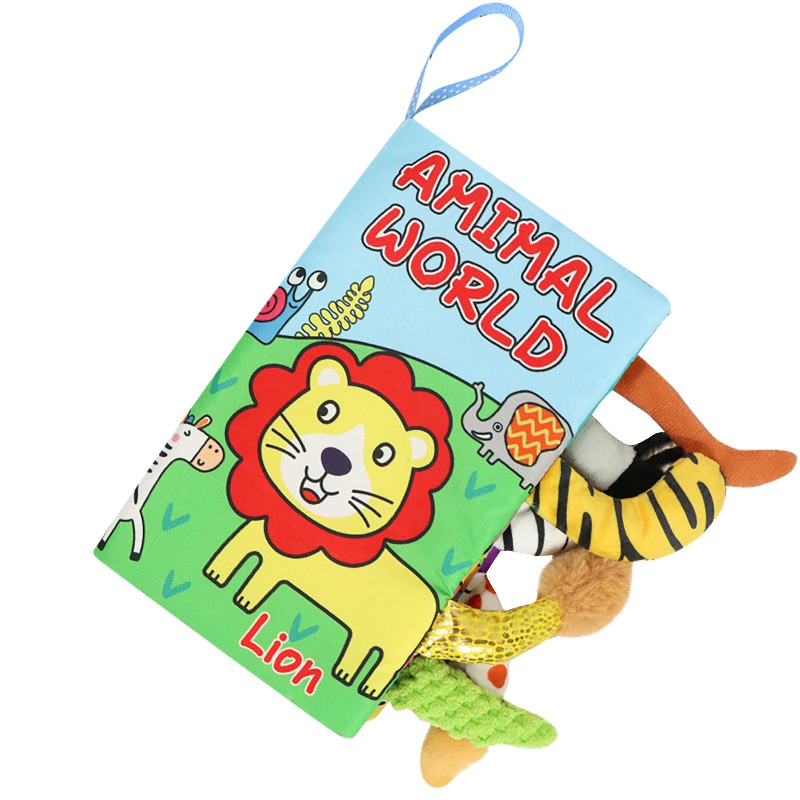 

Детские книги, игрушки, книги из мятой ткани на ощупь и на ощупь для младенцев, младенцев и малышей, раннее развитие, интерактивные мягкие игрушки для машин и колясок One Size