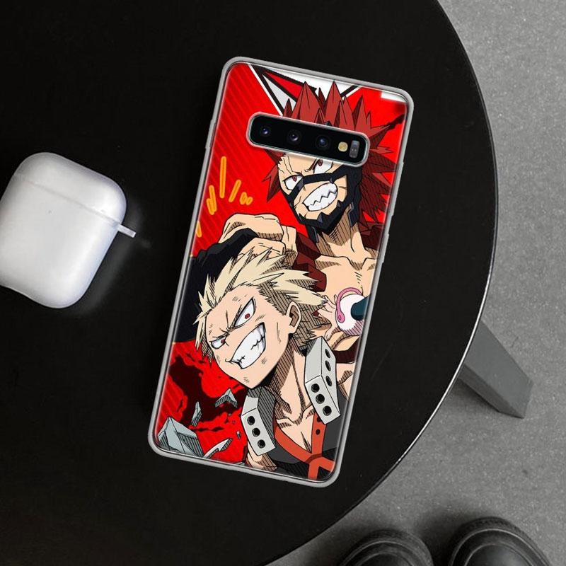 MHA Bakugou Katsuki Phone Case Cover for Samsung Galaxy S26 S25 Edge S24 S23 Ultra S22 Plus S21 FE S20 + Art Customized Fundas G
