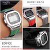 Nylon Watch Strap For Casio 35th Anniversary GMW-B5000 G-SHOCK 3459 with Metal Head-link Canvas Watchband Bracelet Free Tools