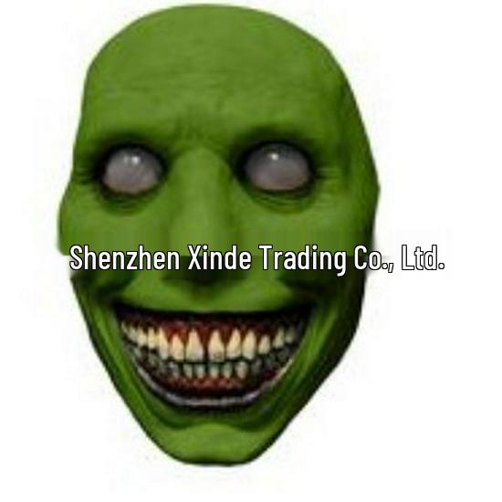 2023 Halloween Exorcist Demon Mask - Luminous White-Eyed Horror
