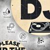 Vintage Please Tip the DJ Metal Wall Art Sign Retro Home Decor Garage Bar Man Cave