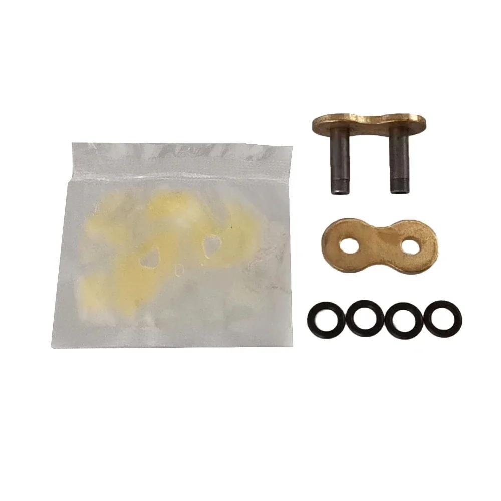 Motorcycle Master Link with O-Ring 428 520 525 530 Heavy Duty Chain Connector for Thick Gold Oil Seal Chain Master Joint Link